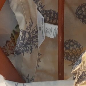 Oversized fun pineapple blouse..